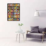 Teemantmaalid erinevad koolapurgid Ristpistes Teemanttikandid Mustrid kivid Teemant 20X30CM