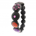 NOA [J4210] &ndash; oranži lilla v&auml;rviga disainerk&auml;ev&otilde;ru oranž