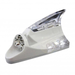 Car Top Shark Uime Auto Auto Styling Tuuleenergia Kujuline LED Hoiatus Vilkuv