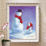 5D Teemantmaal Ristpistes Joonisfilm N&auml;put&ouml;&ouml; Tikand Mosaiik Kunst Pilt kividest j&otilde;ulukink Full Round 20X30CM