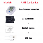 K&auml;e verer&otilde;hum&otilde;&otilde;tja digitaalne BP Monitor Automaatne tonomeeter Sf&uuml;gmomanomeetri r&otilde;hum&otilde;&otilde;tur arteriaalse r&otilde;hu m&otilde;&otilde;tmiseks AMB02