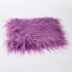 Beebi tekk imiku beebi m&auml;hitav tekk kunstkarusnahast pehme tekk villane matt taustvaip vasts&uuml;ndinu fotograafia rekvisiidid korv lilla