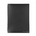 Flatsons FB-04 A4 formaadis noodihoidik paberleht dokumendifailide korraldaja muusika paberkaust 40 must