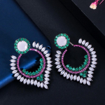 WWJ k&otilde;rgkvaliteetsed kuubikujulised tsirkooniumoksiidiga s&auml;titud j&auml;&auml;tunud kaheotstarbelised k&otilde;rvar&otilde;ngad mitmev&auml;rviline