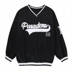 Naiste gooti kapuutsid Tume y2k T&auml;navar&otilde;ivad Sviitrid Retro puuvillane Pullover Pikkade varrukatega dressipluus Kirjatr&uuml;kiga dressipluus S must