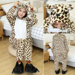 Loomakass Tiiger Kigurumi &Uuml;kssarvik Onesie T&auml;iskasvanud Teismelised Naiste Meeste Pidžaamad Naljakad Flanellist Soe Pehme Magamisriietus &Uuml;heosaline Jumpsuit Cosplay Kost&uuml;&uuml;m m