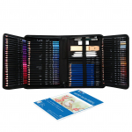 H&B 145-osalised professionaalsed &otilde;liv&auml;rvilised pliiatsid ja visandikomplekt s&ouml;egrafiidist pliiatsikustutuskumm 145pcs Art Set