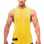 Muscleguys New Meeste Mugav hingav treeningvest Higi neelav Kulturism Fitness varrukateta topid j&otilde;usaaliriided M must