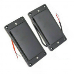 MX0310D 2 tk kitarriga suletud Humbuckeri pikapi, topeltpooliga sild- ja kaelakorgi komplekt LP elektrilisele must