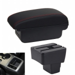 Mazda CX-3 jaoks Mazda 2 skyactiv versioonile cx3 auto k&auml;etugede kasti salvestustarvikud Laadimine USB