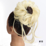 XINRAN Women Mood l&uuml;hikesed r&auml;pased juuksed Chignon s&uuml;nteetilisest kiust kr&otilde;bedad lokkis juuksepikendused naistele igap&auml;evaseks kandmiseks