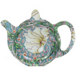 Les Tr&eacute;sors De Lily [R5645] &ndash; sinine roheline 'William Morris Collection' kotikesehoidja (Pimpernel) - 12x10 cm sinine