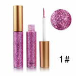Uus naiste glitter Liquid Glitter silmapliiats S&auml;ravad silmapliiatsid Glitter Liquid Shining Veekindel lauv&auml;rv Meik Vedel silmapliiats roosa
