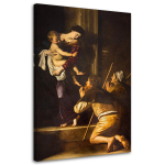 L&otilde;uendiprint REPRODUKTSIOON Caravaggio Madonna of Loreto 80x120 mitmev&auml;rviline