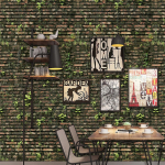 Kodukaunistus Tapeet Kohvik Veekindel paksendatud PVC seinakleebis Teleri taust Isekleepuv seinakleebis 40*320cm