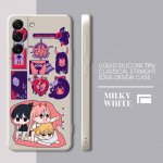 Makima Power Chainsaw Man telefoni&uuml;mbris Samsung Galaxy S23 Ultra S10 S9 Plus S21 5g S10e S8 S22 S20 Anime Square vedel kate Samsung S20 5G