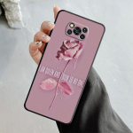 &Uuml;mbris Xiaomi Poco X3 Nfc X4pro M3 C40 jaoks Mi 12 11 10 10t 8 Note10 Lite 11ultra 11t Pro F1 Rose Gold Pink Queen Princess jaoks For Mi Note 10 Lite