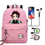 Multifilmiga koolikott t&auml;iskasvanutele Anime Seljakott Demon Slayer Nezuko Kawaii Suure mahutavusega Manga Reisimiseks Igap&auml;evaseks Kasutamiseks T&uuml;drukute Raamatukotid