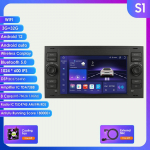 Autoraadio Hizpo 2din 7''Android AutoRadio GPS for Ford Mondeo S-max Focus C-MAX Galaxy Fiesta Transit Fusion Connect Kuga Multimedia Navi Carplay Auto S1 8Core 3G 32G B must