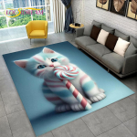 3D-armas kassi multifilmi vaip, vaibavaip kodu elutoa diivanile, k&ouml;&ouml;gi uksemati kaunistamiseks, Kid Play libisemiskindel p&otilde;randamatt 160cm x 200cm