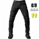 Motocross Racing Denim mootorrattas&otilde;idup&uuml;ksid koos kaitsepadjanditega XL
