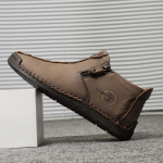 Meeste retro poolsaapad suured k&auml;sitsi valmistatud vabaajajalatsid 38-48 meeste autos&otilde;idukingad 47 khaki