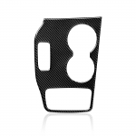 S&uuml;sinikkiust 2014. 2015. aasta Jeep Grand Cherokee tarvikud auto k&auml;iguvahetuspaneel keskkonsooli topsihoidja katte trimm must