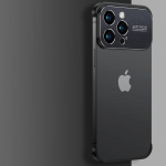 Nagu telefoni 15 nurgapadja kaitseraua kaitseraua &uuml;mbris iPhone 14 Pro Max jaoks l&ouml;&ouml;gikindel iPhone14 Plus jaoks metallist kaamera t&auml;ielik kate For iPhone 12 punane