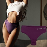 FINETOO Naiste k&otilde;rge v&ouml;&ouml;kohaga stringid &Otilde;mblusteta alusp&uuml;ksid M-2XL Pehme G-stringiga naiste T-selja aluspesu Suures suuruses alusp&uuml;ksid pesu 2023 XL-2XL