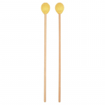 1 paar t&auml;iustatud Marimba vasara instrumentide tarvikuid Keeletrummivasara muusikariistad Yellow head wood