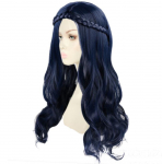 J&auml;reltulijad 2 Evie Cosplay Parukas Sinine Roheline Mix Pikad Lainelised Naiste S&uuml;nteetilised Juuksed Peom&auml;ngu kost&uuml;&uuml;mparukad One Size tumesinine v&auml;rv
