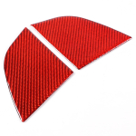For Porsche Taycan  2022 Soft Carbon Fiber Car instrument sides panel Cover Trim sticker Car Carbon Fiber gray