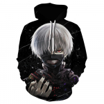 Tokyo Ghoul meeste ja naiste kapuuts, s&uuml;gis, uus kampsun, poiste ja t&uuml;drukute jaapani anime pusa, pusamantlid 6XL