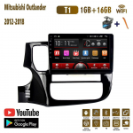 Juhtmeta 10-tolline Android-autoraadio Carplay Mitsubishi Outlander 2012-2018 auto multimeedia videopleier GPS-navigatsioonis&uuml;steem WIFI 2+32GB 1+16GB