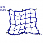 Motorcycle Luggage Net Bike 6 Hooks Hold down Fuel Tank Luggage Mesh Web Bungee Black Motorcycle Bike 6 Hooks Tank Car sinine