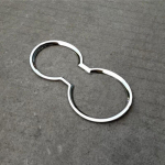 For ix25 Hyun dai creta decorative accessories cup holder decoration cup hole cover trim interior Mouldings h&otilde;be