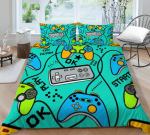 3D-m&auml;ngukontroller Kodu voodipesu m&auml;ngija suleteki komplekt M&auml;ngukonsool Magamistoa voodipesukomplekt poisituba EU135 * 200 t&auml;issuuruses kiiresti kuivav voodipesu komplekt Baby 100x135cm