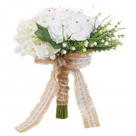 Pulmakimbud pruudile Siidipaela ja kividega pruudikimbud pruudile S&otilde;brap&auml;eva kodukaunistus Beebi hingekimp valge