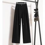 DIMANAF 2023 Plus Size pikad p&uuml;ksid naiste elastsed vabad vintage t&auml;ispuuvillane vaba k&otilde;rge v&ouml;&ouml;kohaga t&auml;ispikk vabaaja naiste p&otilde;hip&uuml;ksid 2XL