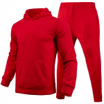 S&uuml;gistalvine dressi&uuml;likond Meeste 2-osalised t&auml;iskapuutsiga komplektid Meeste komplektid &Uuml;likond Meeste Fliisist Sport-Hoodie Dressip&uuml;ksid Kaheosalised komplektid L