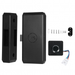 T4 nutikas s&otilde;rmej&auml;ljelukk v&otilde;tmeta sahtli lukk 0,5 s kiire avamise tugi 20 s&otilde;rmej&auml;ljega beebi turvalisus must