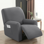 Diivani kate lamamistoolile, veekindel lamamistooli kate, veniv pehme diivani kate elutoa lastele, lemmikloomadele 1-Seater 4 Pieces