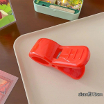 V&auml;rviline armas Cosplay-hai juukseklamber t&auml;iskasvanud lapsele punane hobusesaba juuksen&otilde;el, mood Korea juuksek&uuml;&uuml;nistega peakatted, aksessuaarid, kingitus punane