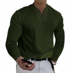 Meeste topid Slim Fit Business Casual Chic Suures suuruses s&uuml;giss&auml;rk t&ouml;&ouml;le 2XL armee roheline v&auml;rv