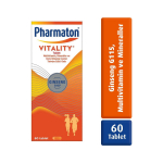 Pharmaton Vitality 60 tabletti valge