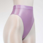 1 tk Wet Look &otilde;hukesed alusp&uuml;ksid, satiinist l&auml;ikiv pesu G-stringi stringid hingavad hipsteri l&auml;ikiv aluspesu XL