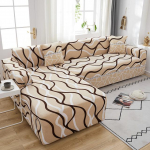 Ruuduline diivanikate, diivanikate, elastsed libiskatted lemmikloomadele, &scaron;eslongi kaitsja, L-kujuline, tolmukindel, masinpestav 1-Seat 90-140cm 1PC