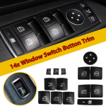 Mercedes Benz CLA 180 200 GLA 180 200 2013 2014 2015 2016 2017 2018 2019 14x auto varuosade akna l&uuml;liti nupu salongi remondikleebised jaoks