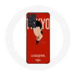 &Uuml;mbris Samsung Galaxy A32 5G La casa de papel Tokyo Fanart logoga