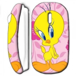 Tweety valge papist juhtmeta hiir